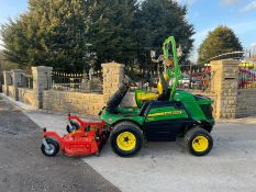 2016 John Deere 1580 Outfront Mower Runs Drives And Cuts Low 2138 Hours *PLUS VAT*