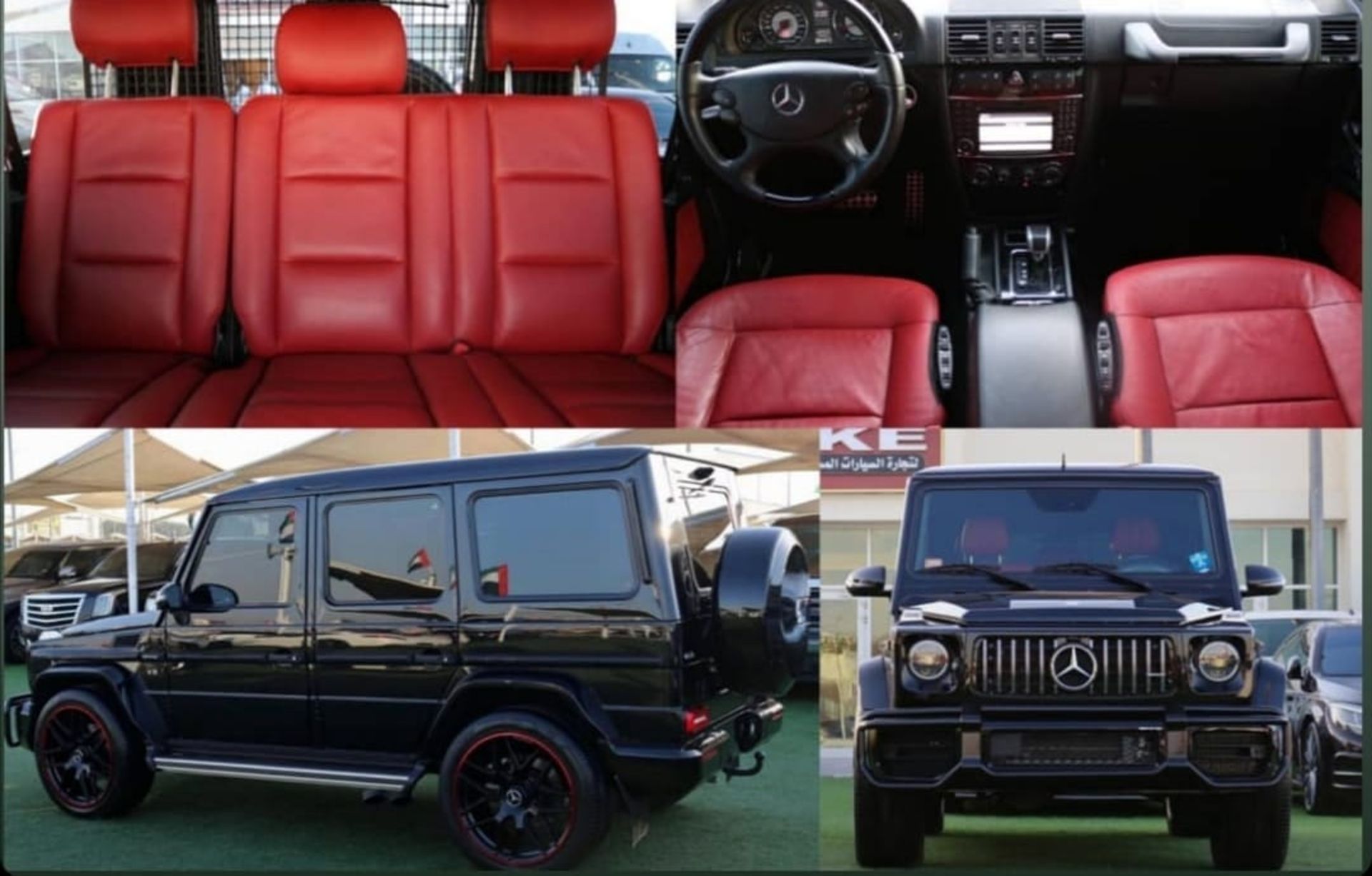2011 MERCEDES G WAGON G55 changed to a 2020 G63 look Full outside exterior complete package !! - Image 8 of 36