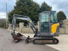 2013 VOLVO EC27C EXCAVATOR RUNS, DRIVES AND DIGS, IN USED BUT GOOD CONDITION, X3 BUCKETS INCLUDED
