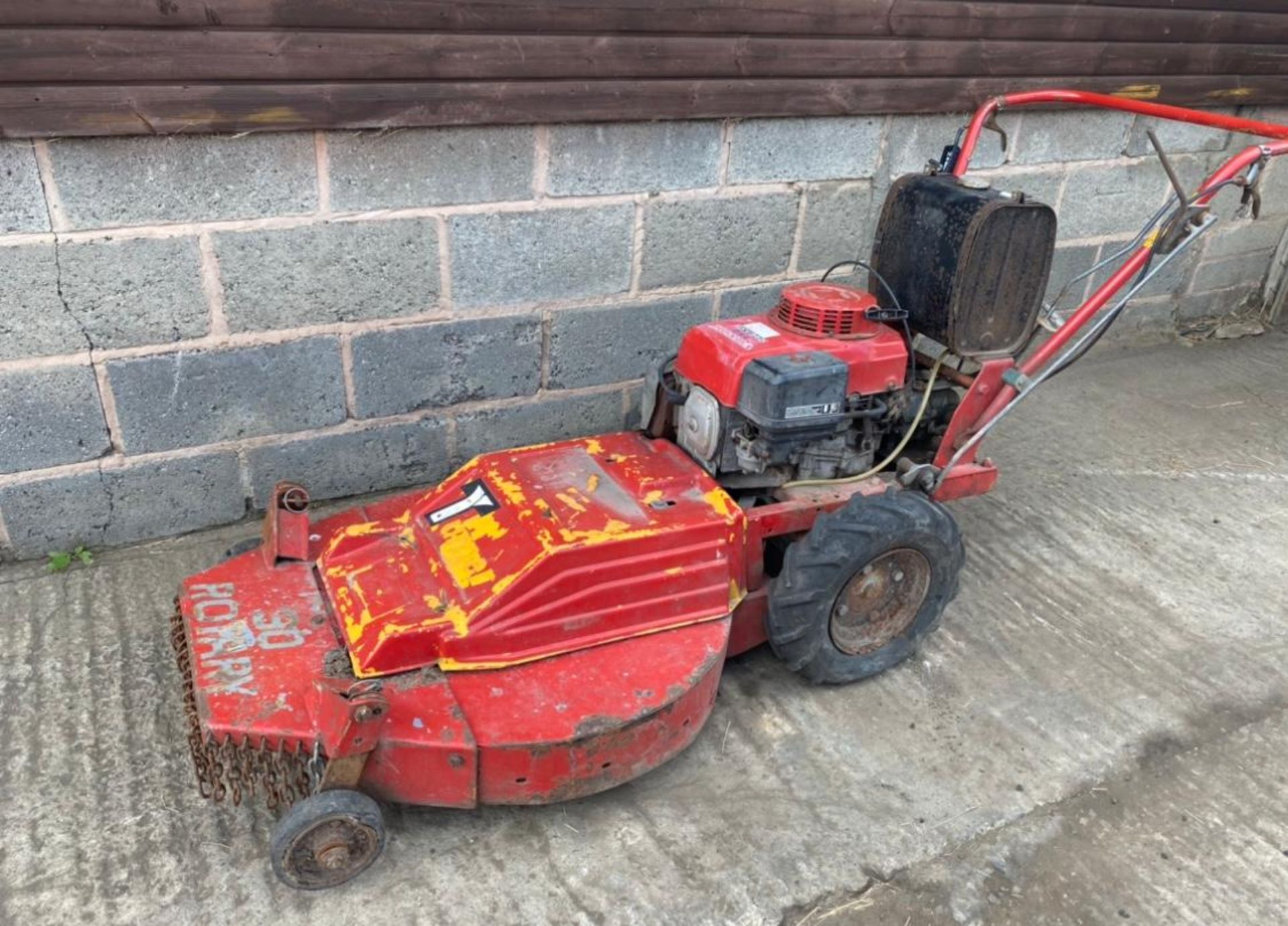 HONDA GV340 WALK BEHIND MOWER, SELF PROPELLED *PLUS VAT* - Image 2 of 3