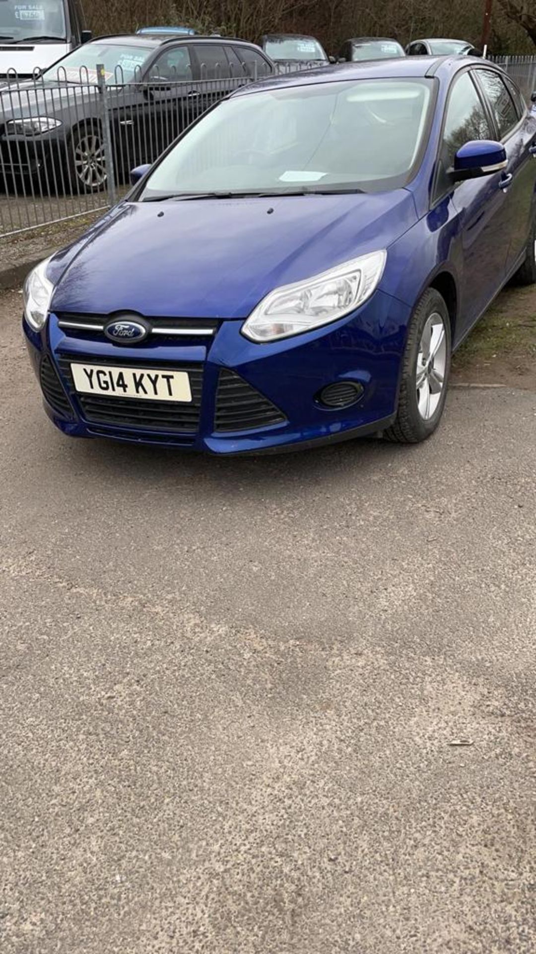 2014/14 REG FORD FOCUS EDGE ECONETIC TDCI 1.6 DIESEL BLUE 5 DOOR, SHOWING 3 FORMER KEEPERS *NO VAT* - Image 3 of 9