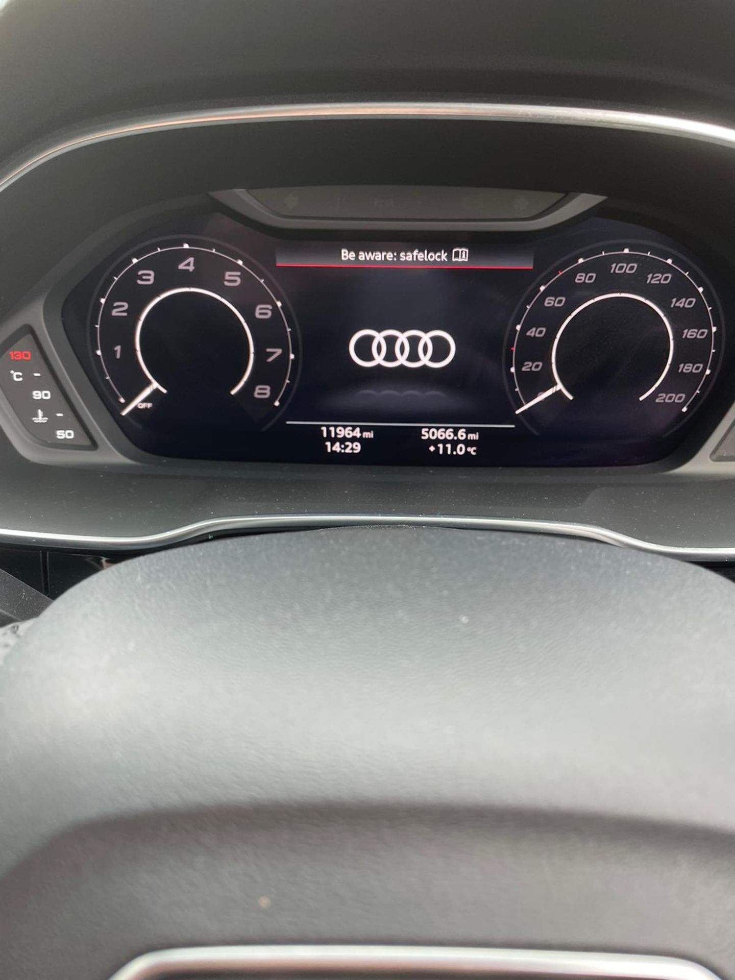 2020 AUDI RS Q3 TFSI QUATTRO S-A, BLACK ESTATE, SHOWING 0 PREVIOUS OWNERS *PLUS VAT* - Image 8 of 10