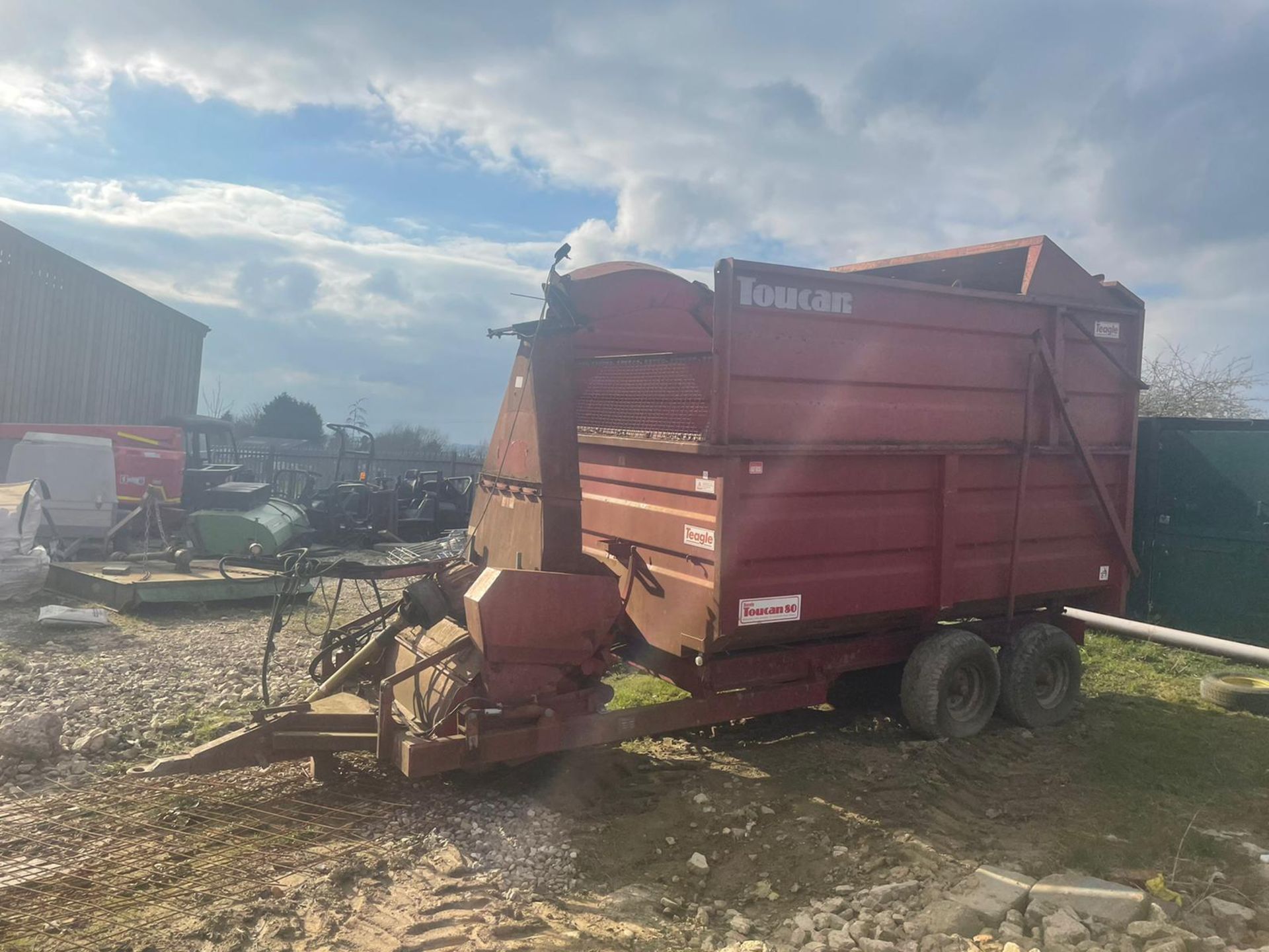 TEAGLE TOUCAN 80 FORAGER WAGON, PTO IS INCLUDED, PTO DRIVEN, IN WORKING ORDER *PLUS VAT* - Image 2 of 12