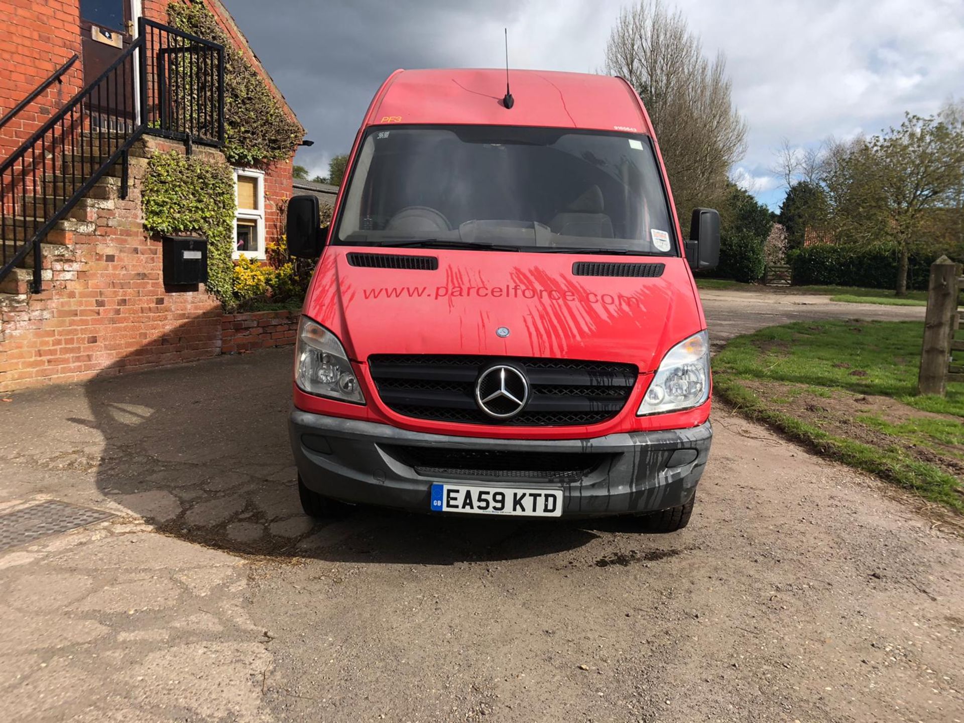 2009 MERCEDES SPRINTER 311 CDI LWB, RED PANEL VAN, SHOWING 0 PREVIOUS KEEPERS *PLUS VAT* - Image 7 of 11