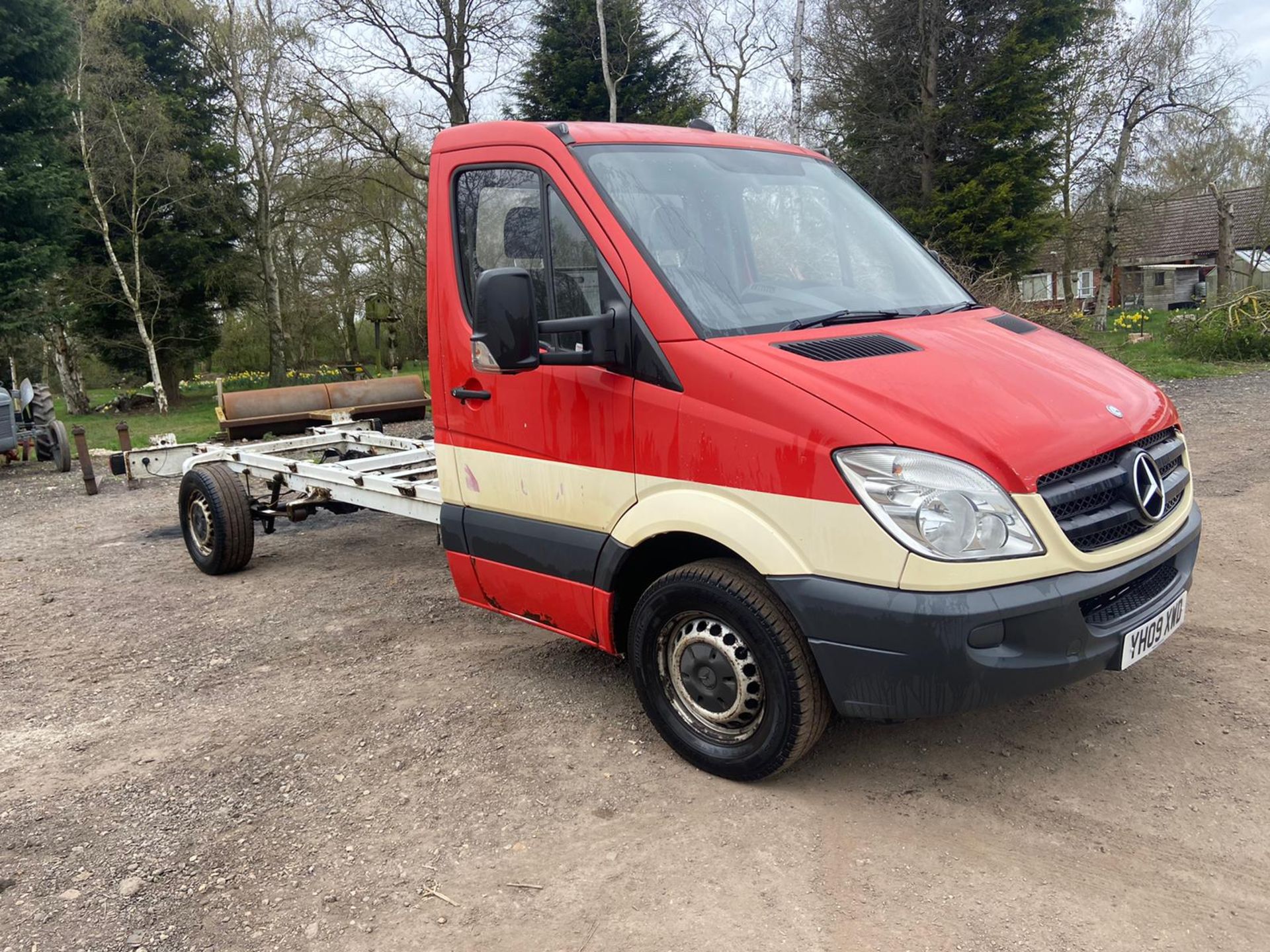 2009 MERCEDES SPRINTER 311 CDI LWB CAB CHASSIS, BOX VAN, 2.2 DIESEL ENGINE *PLUS VAT*