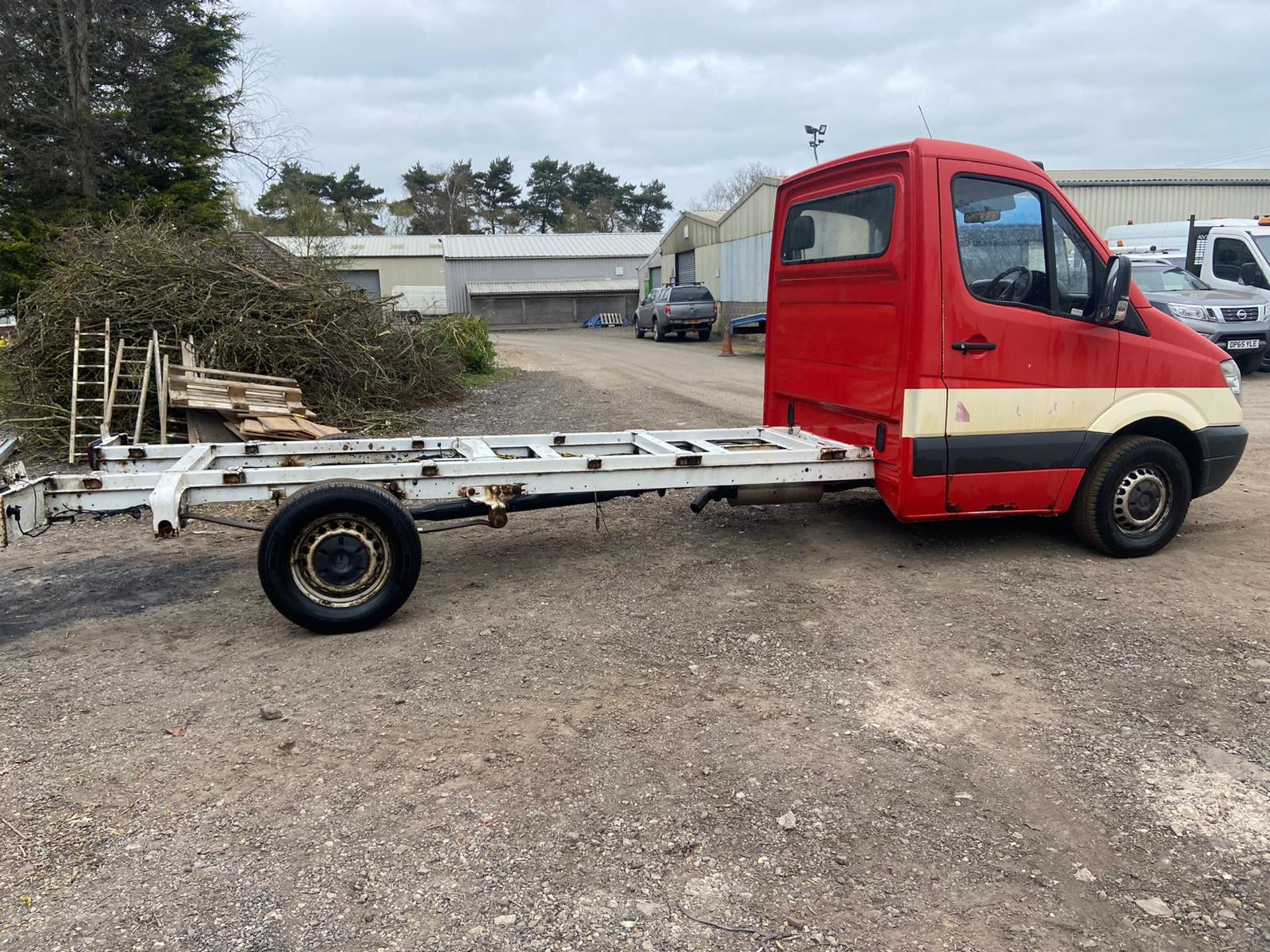 2009 MERCEDES SPRINTER 311 CDI LWB CAB CHASSIS, BOX VAN, 2.2 DIESEL ENGINE *PLUS VAT* - Image 8 of 9