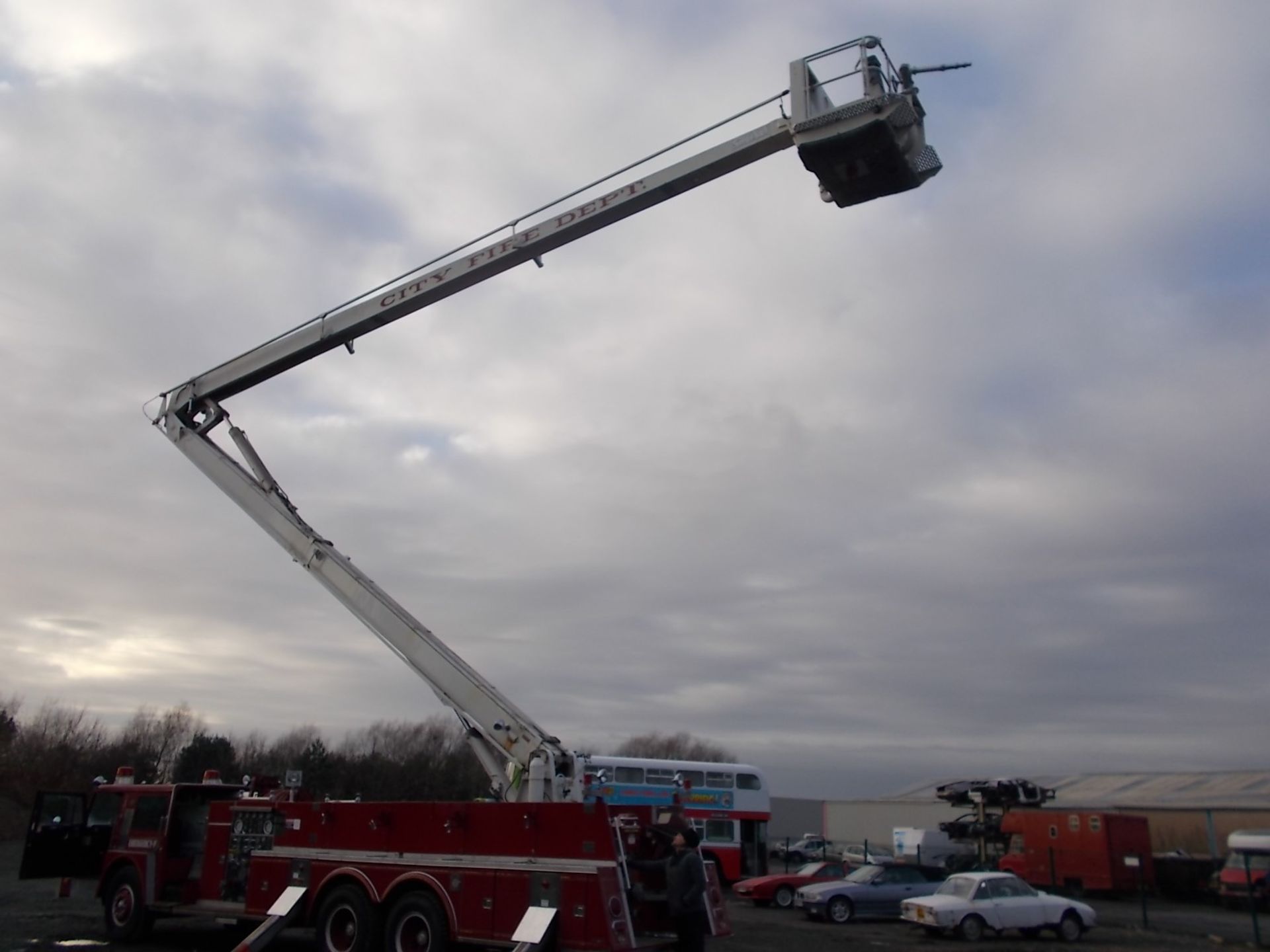 1978 HENDRICKSON 871-LPS SNORKEL FIRE TRUCK, U.S. IMPORT, 7.0 LITRE DETROIT DIESEL ENGINE *PLUS VAT* - Image 9 of 22