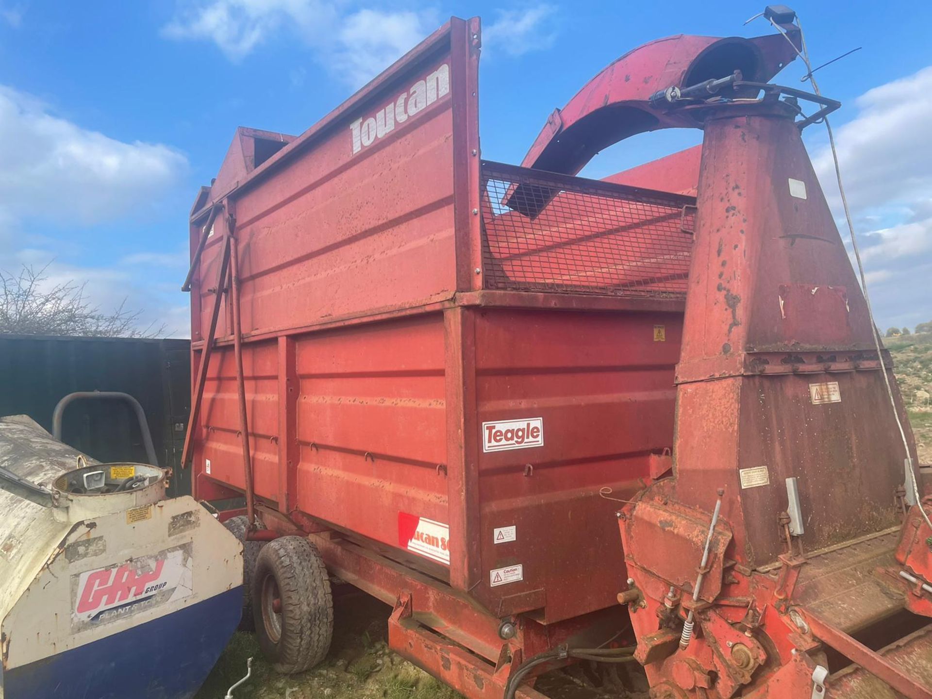 TEAGLE TOUCAN 80 FORAGER WAGON, PTO IS INCLUDED, PTO DRIVEN, IN WORKING ORDER *PLUS VAT* - Image 12 of 12