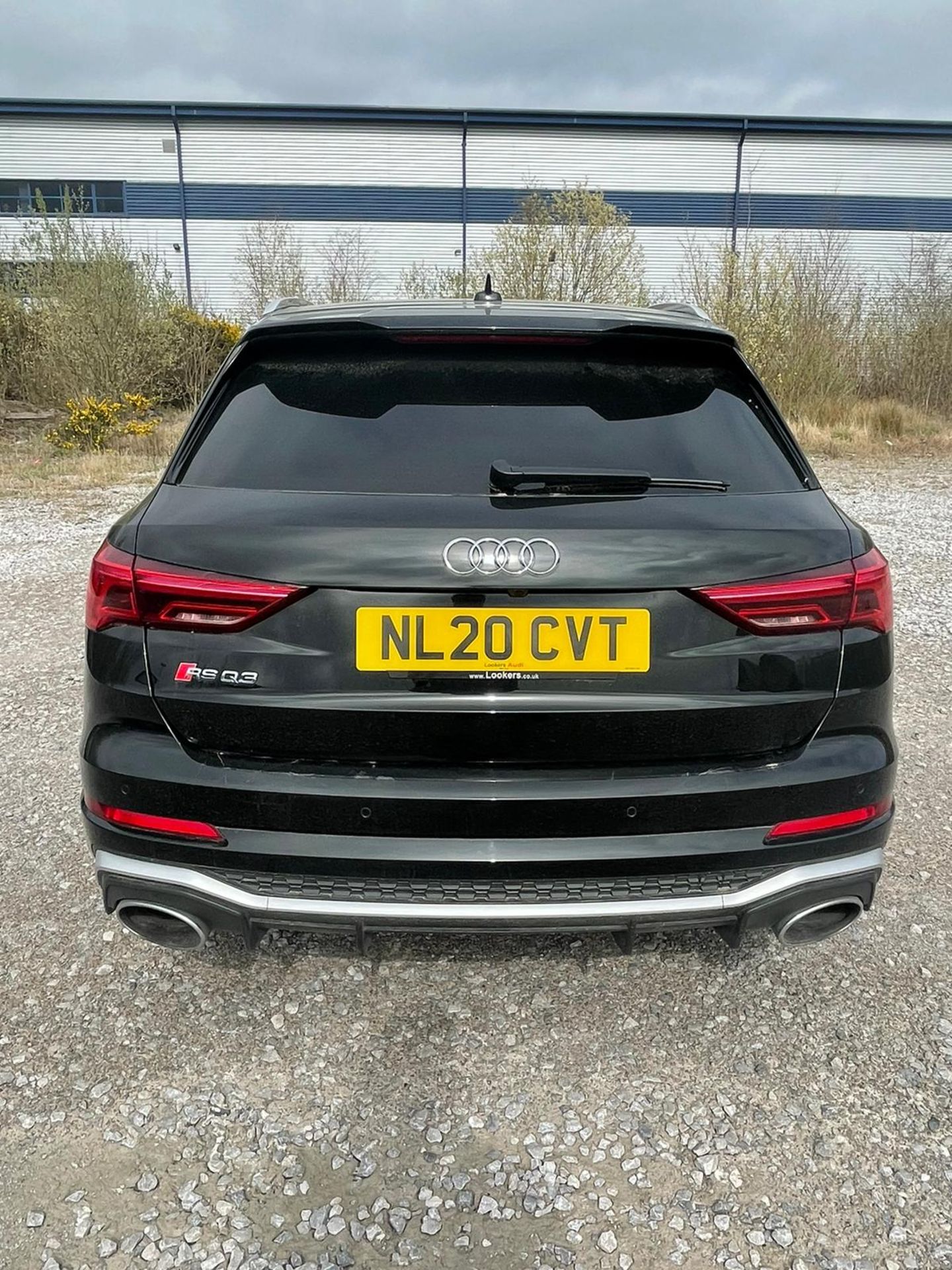 2020 AUDI RS Q3 TFSI QUATTRO S-A, BLACK ESTATE, SHOWING 0 PREVIOUS OWNERS *PLUS VAT* - Image 4 of 10