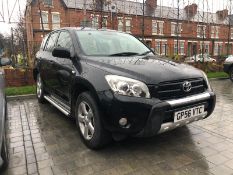 2007/56 REG TOYOTA RAV4 XT4 2.0 PETROL BLACK *NO VAT*