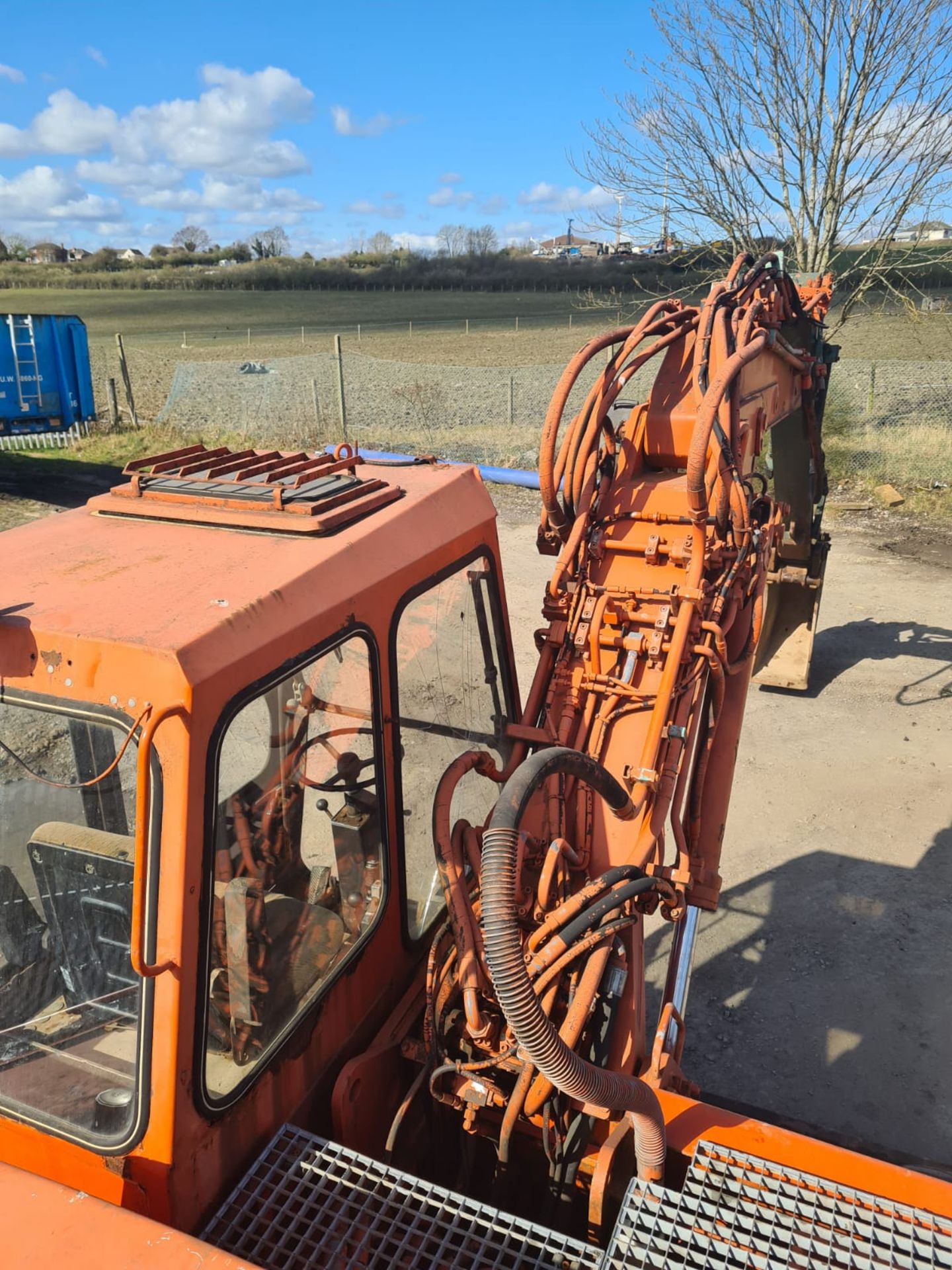 Atlas Rubber tyre excavator 16 ton 4 Cylinder deutz engine with front blad 10426 hours 4wd year 1993 - Image 8 of 14