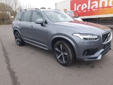 LOW MILEAGE, 2018/18 REG VOLVO XC90 MOMENTUM D5 P-PULSE 2.0 DIESEL 7 SEAT, SHOWING 0 FORMER KEEPERS