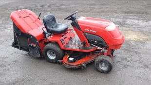 COUNTAX C800H petrol ride on mower full working order with sweeper and grass box *NO VAT*