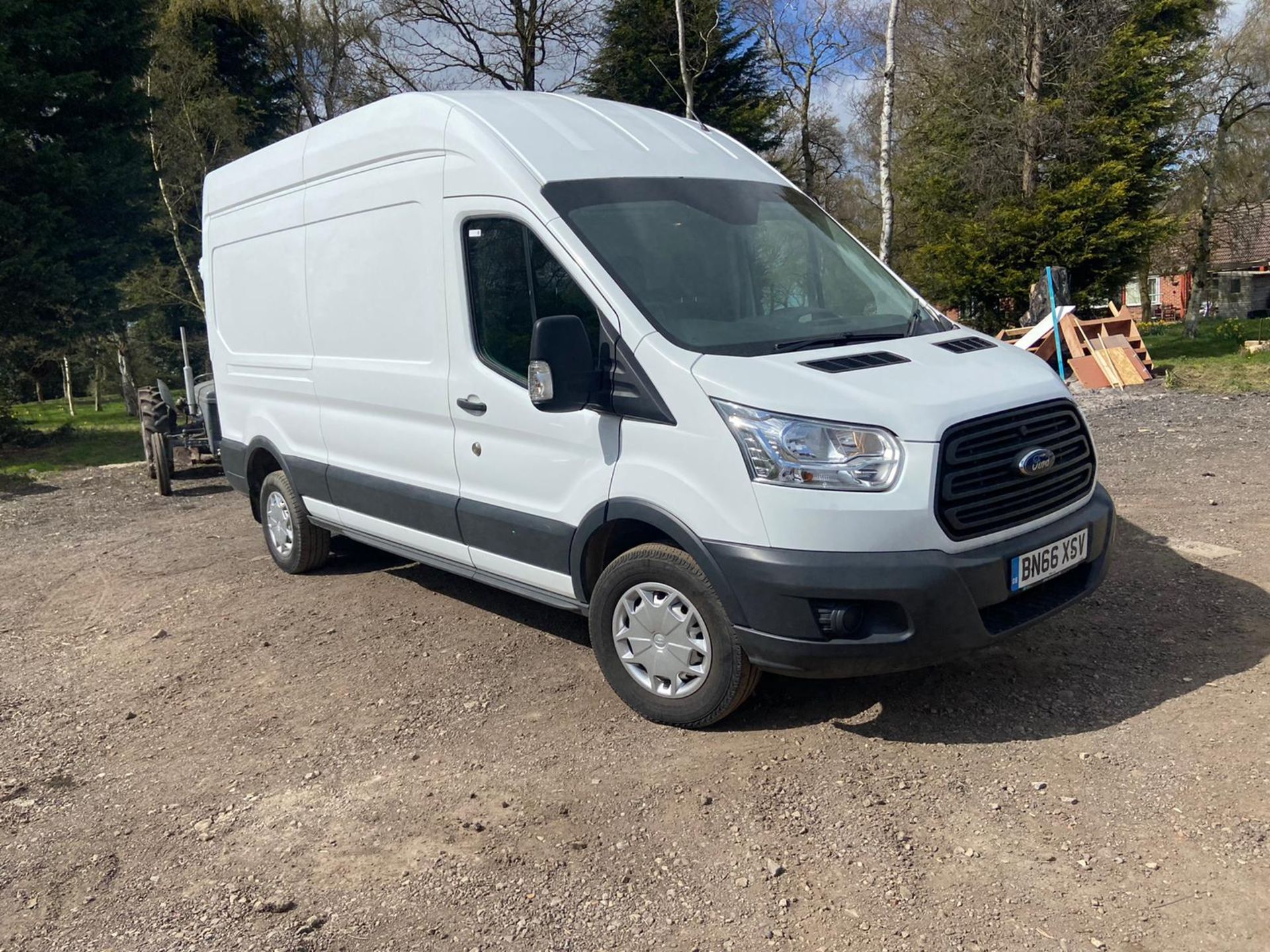 2016 FORD TRANSIT 350, WHITE PANEL VAN, 2.2 DIESEL ENGINE, SHOWING 0 PREVIOUS KEEPERS *PLUS VAT* - Image 3 of 9