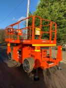 2010 JLG 260MRT SCISSOR LIFT, IN USED BUT GOOD CONDITION, 4WD, LOW 1920 HOURS *PLUS VAT*