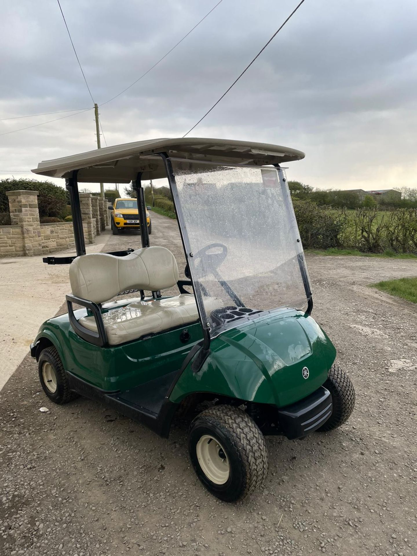 2008 YAMAHA GOLF BUGGY, DRIVE AND WORK OKAY, BATTERY OPERATED, IN GOOD CONDITION *NO VAT* - Image 4 of 5