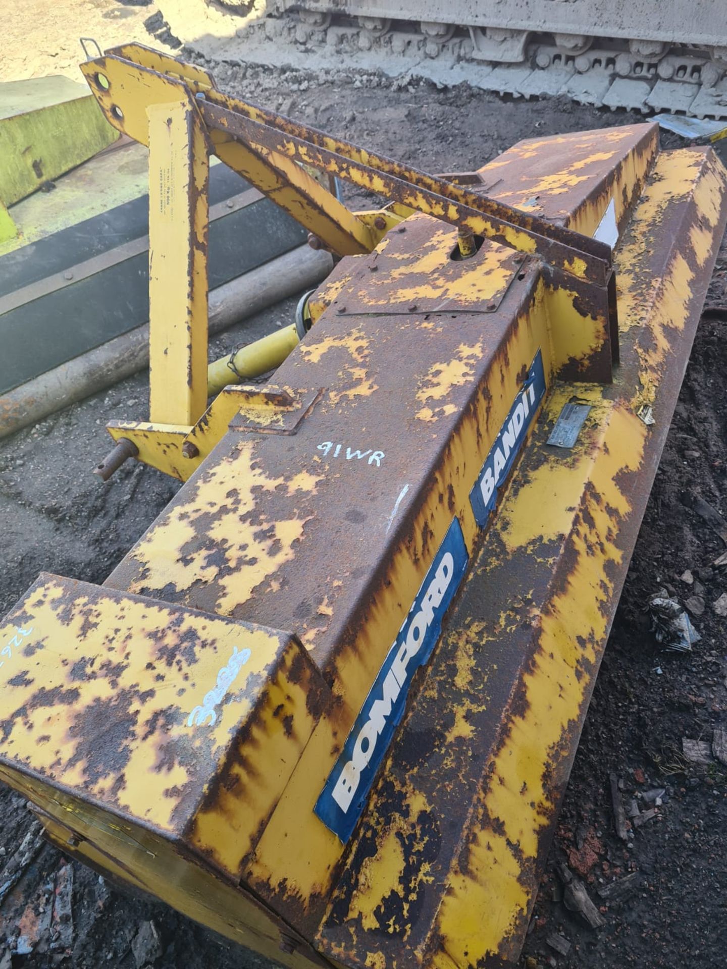 6FT BOMFORD BANDIT PTO FLAIL MOWER, IN WORKING ORDER *NO VAT* - Image 4 of 6