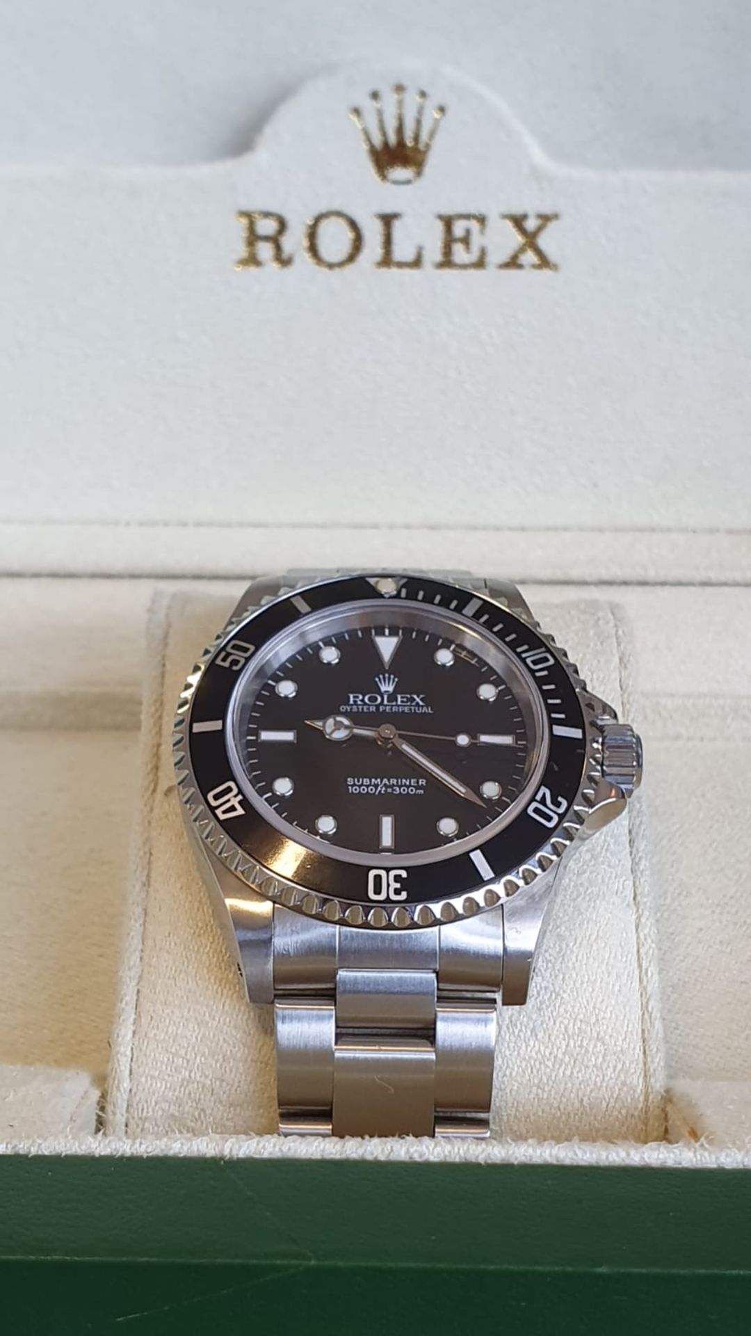 ROLEX SUBMARINER K SERIES STEEL FINISH WATCH NO VAT - Image 8 of 9