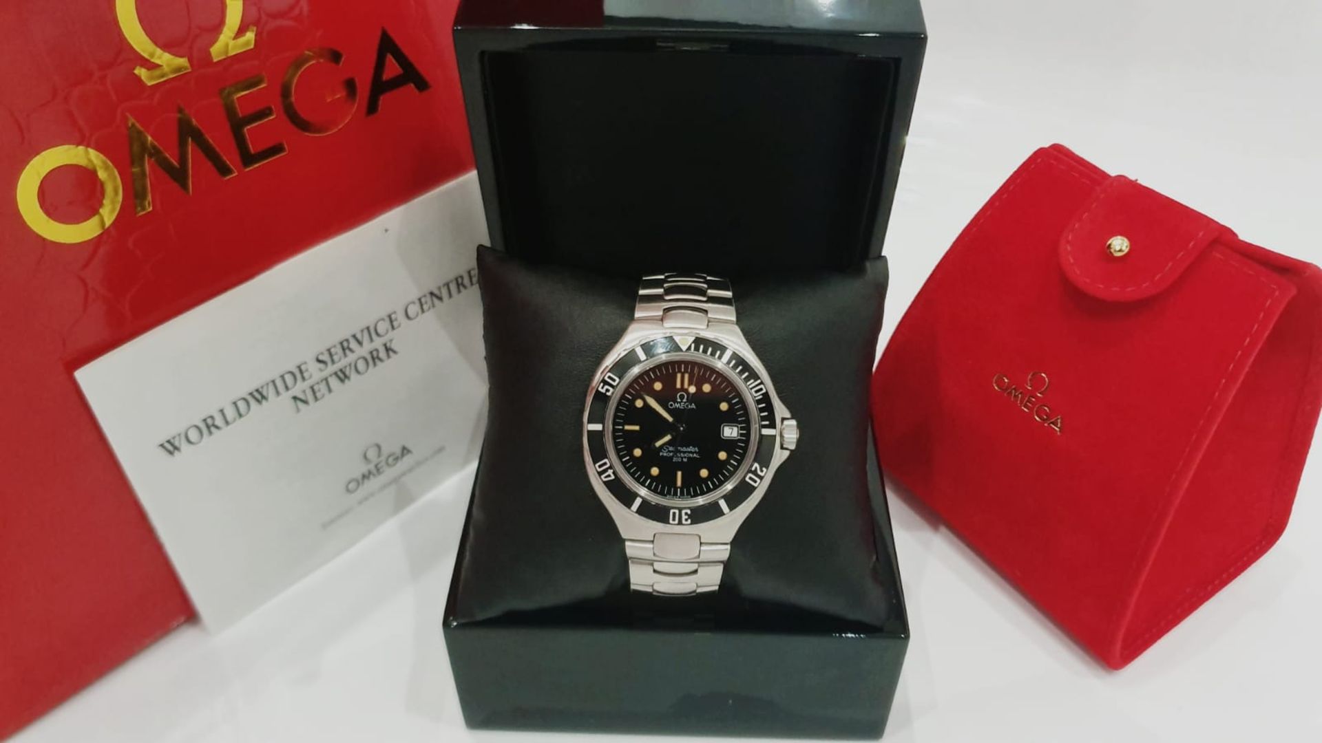 Omega Seamaster Mens Watch Date Feature Steel *NO VAT*