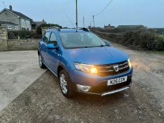 2013/63 REG DACIA SANDERO STEPWAY LAUREATE TCE 900CC PETROL 5DR HATCHBACK, SHOWING 4 FORMER KEEPERS