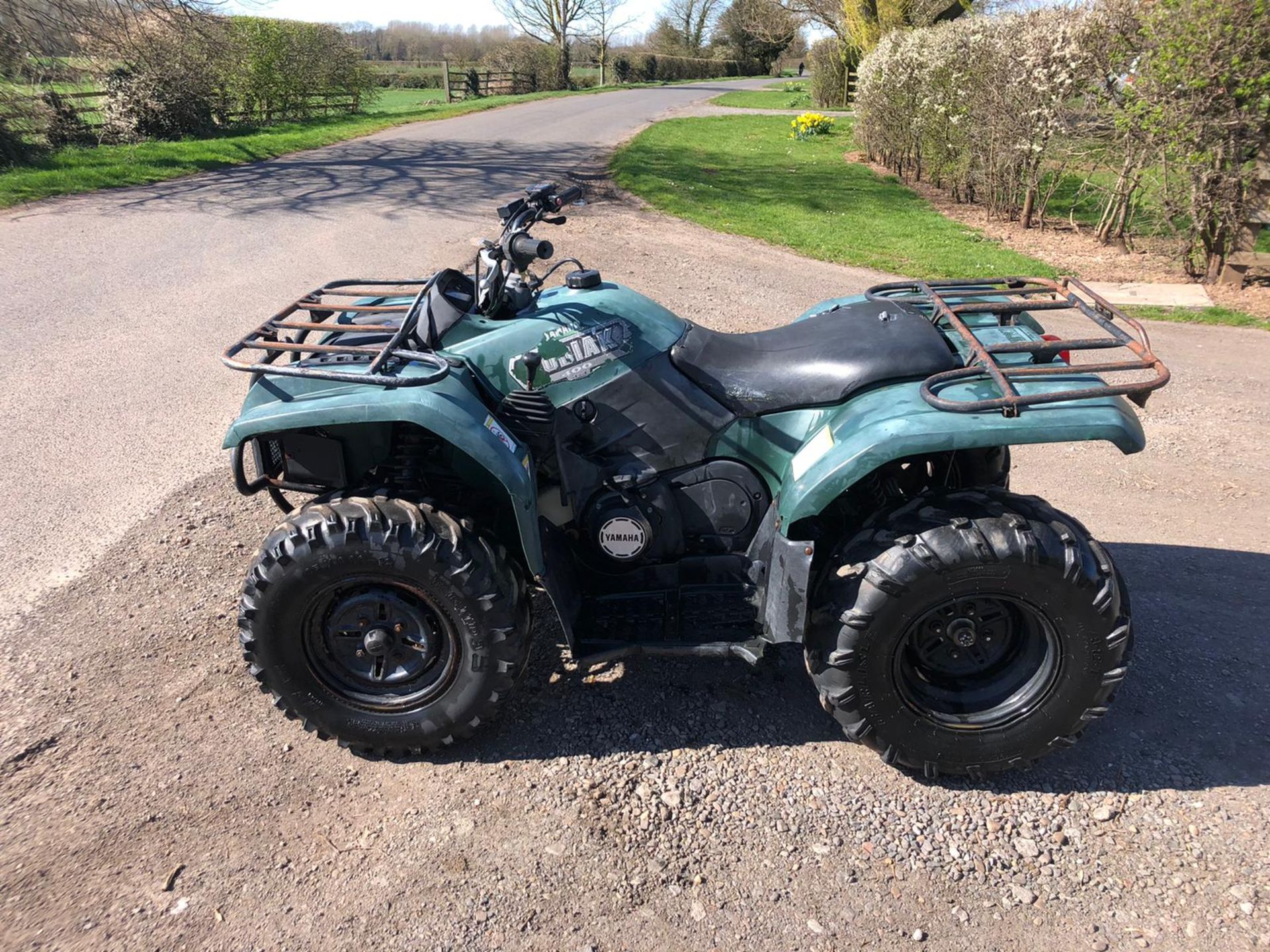 YAMAHA KODIAK QUAD, 2003, START AND RUNS *NO VAT* - Image 8 of 10