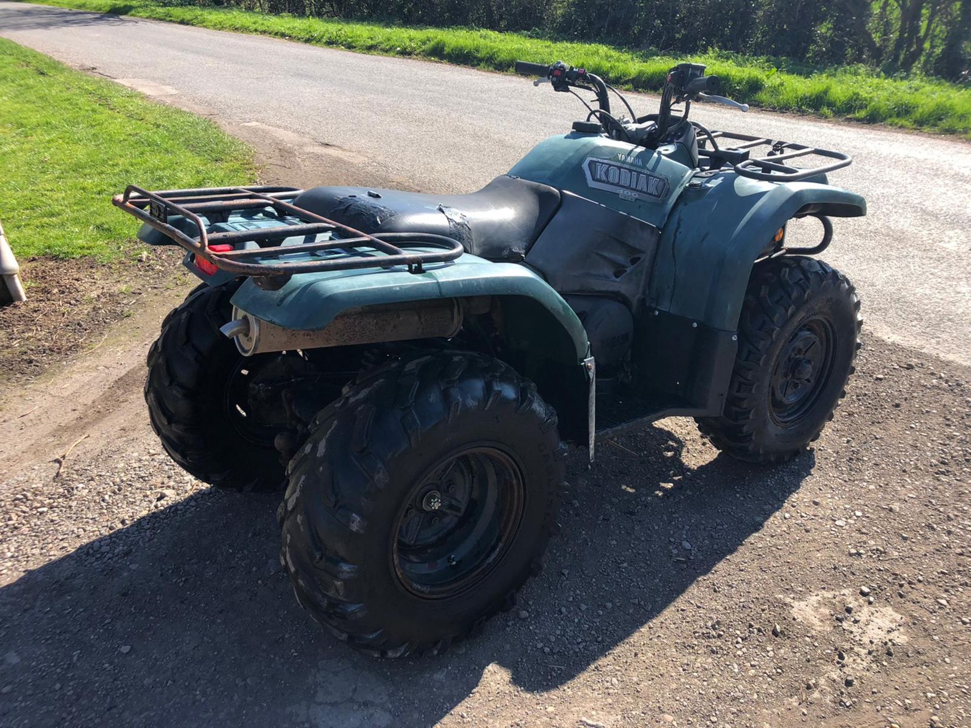 YAMAHA KODIAK QUAD, 2003, START AND RUNS *NO VAT* - Image 5 of 10