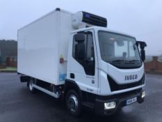 2016/16 REG IVECO EUROCARGO 75E16P REFRIGERATED LORRY EURO 6 NEW MODEL, AUTOMATIC GEARBOX *PLUS VAT*