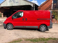 2009 VAUXHALL VIVARO 2700 CDTI SWB, 2.0 DIESEL ENGINE, SHOWING 0 PREVIOUS KEEPERS *PLUS VAT*