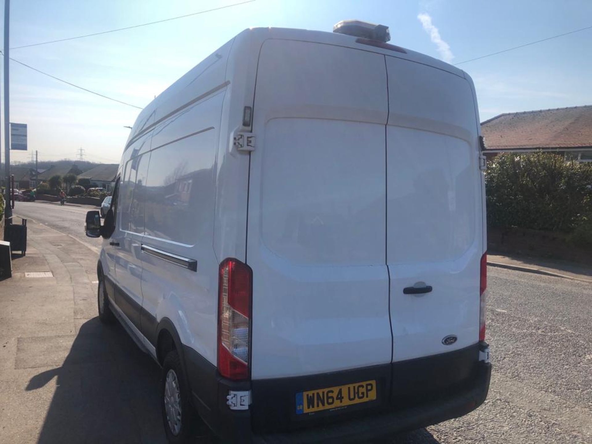 MT- 2014/64 REG FORD TRANSIT 350 TREND AIR CON 2.2 DIESEL WHITE PANEL VAN, REAL CLEAN, STRAIGHT - Image 5 of 22