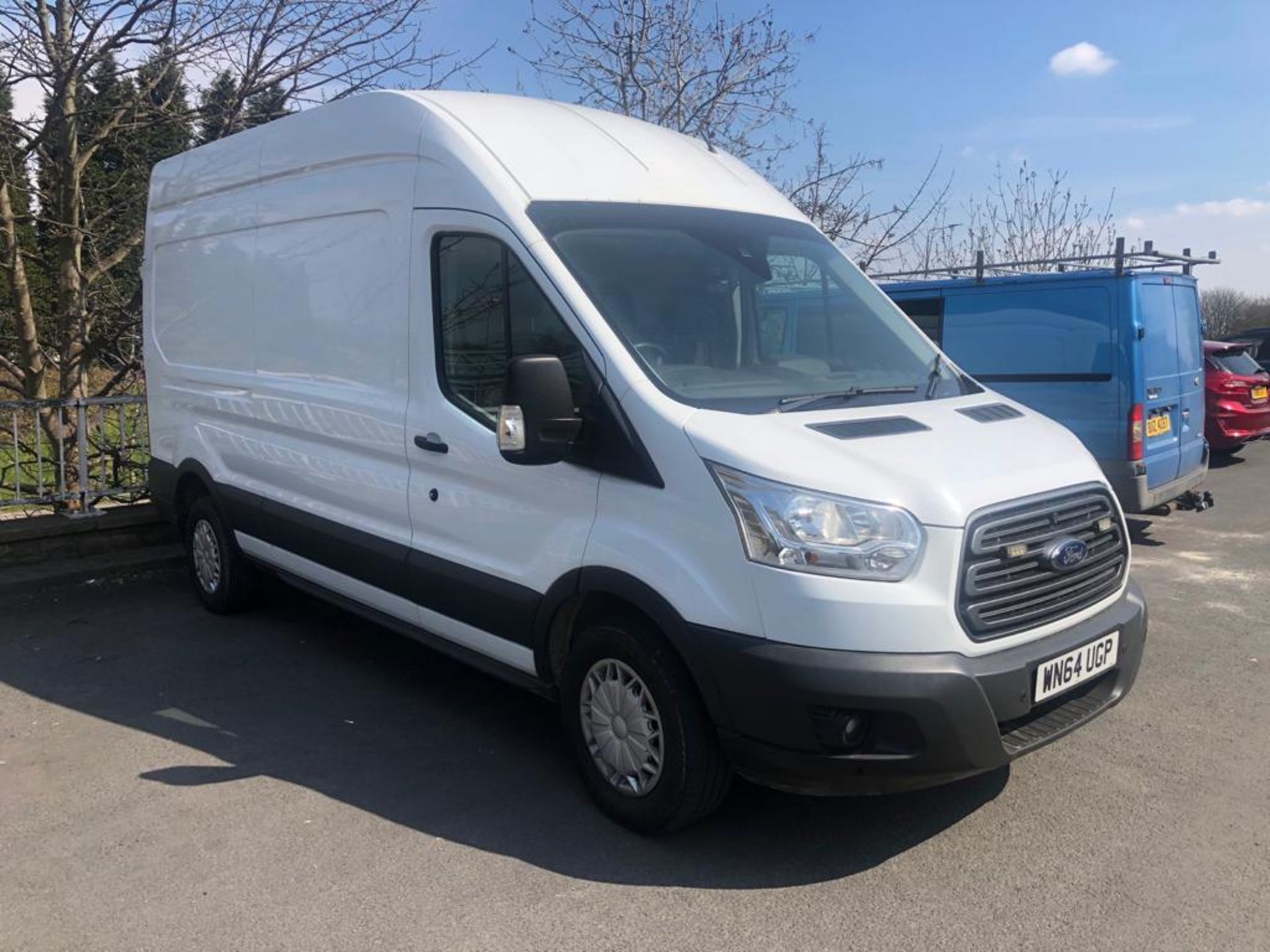 MT- 2014/64 REG FORD TRANSIT 350 TREND AIR CON 2.2 DIESEL WHITE PANEL VAN, REAL CLEAN, STRAIGHT - Image 21 of 22