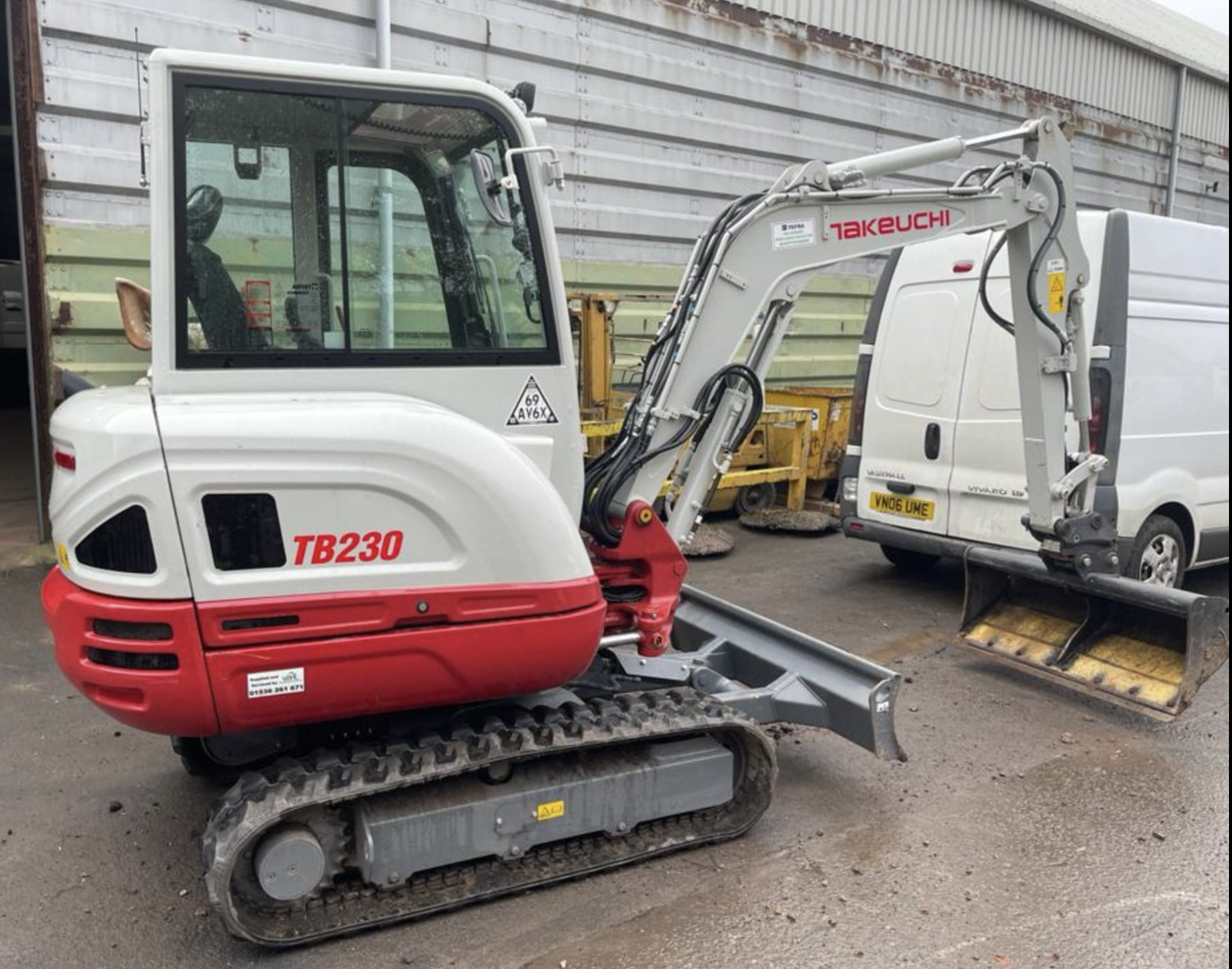 2020 TAKEUCHI TB230 3 TON EXCAVATOR 27HRS ONLY WARRANTED HOURS - AS NEW C/W HYDRAULIC QUICK HITCH