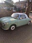 MC - NISSAN FIGARO  CONVERTIBLE- RETRO JAPANESE SPORTS CAR 88K Miles 12m MOT and just serviced