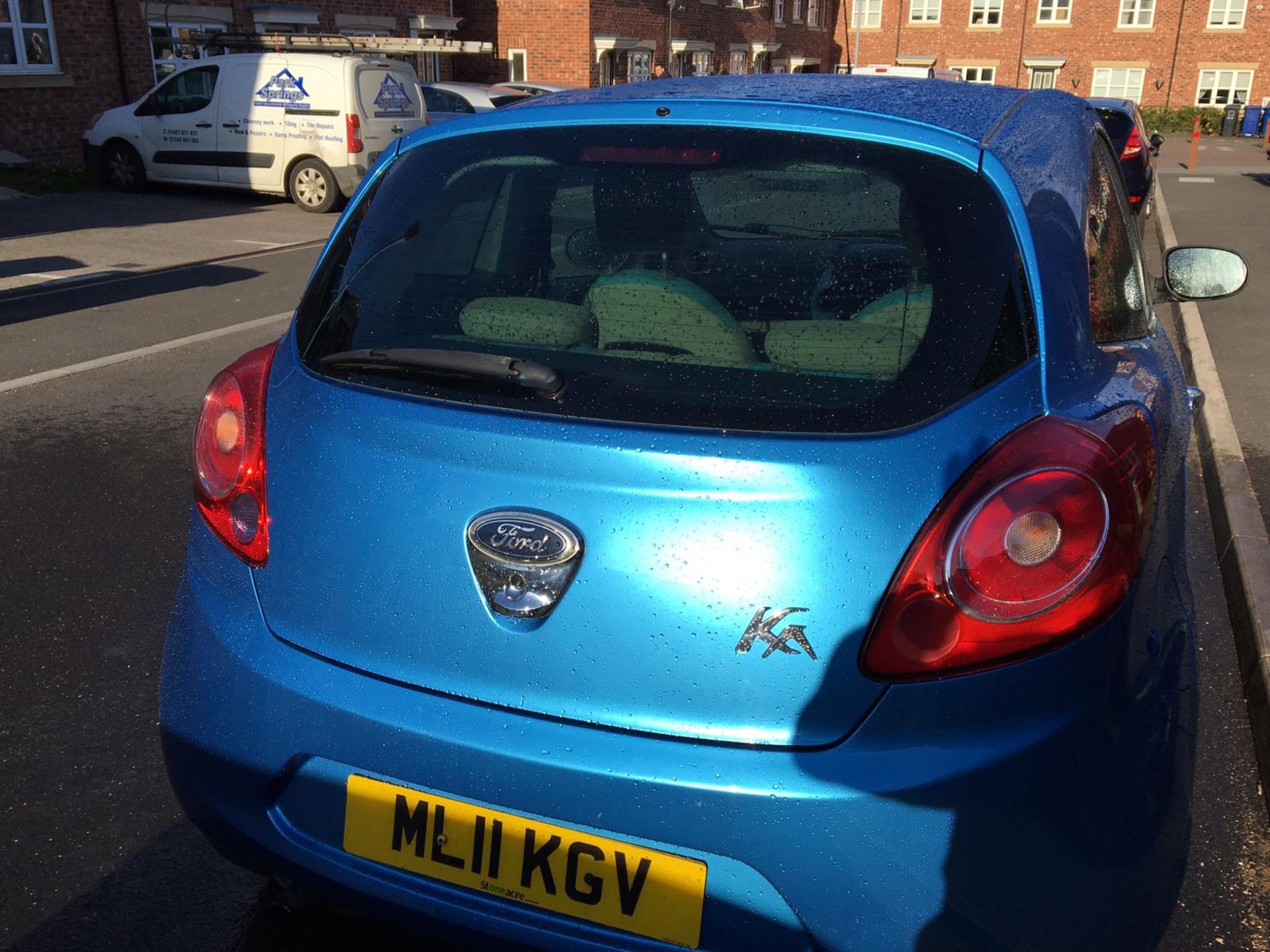 2011 FORD KA TITANIUM 3 DOOR HATCHBACK, PETROL ENGINE, SHOWING 3 PREVIOUS KEEPERS *NO VAT* - Image 3 of 9