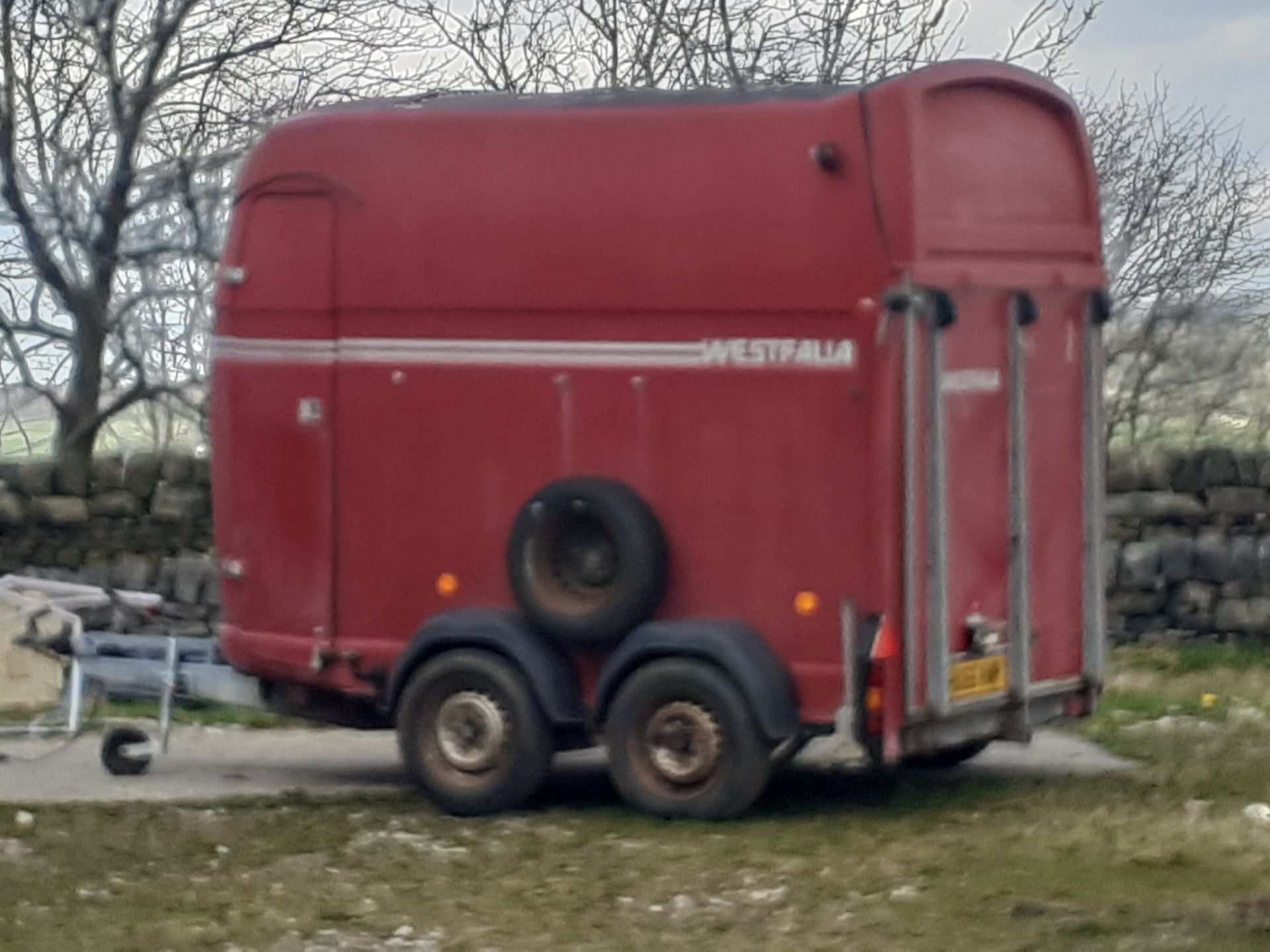 VERY RARE WESTFALIA HORSEBOX TRAILER, MADE IN GERMANY, TOWS AS IT SHOULD *NO VAT*