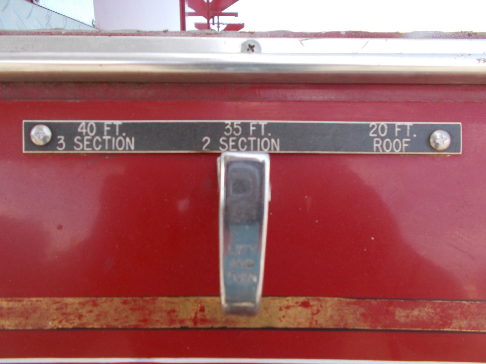 1978 HENDRICKSON 871-LPS SNORKEL FIRE TRUCK, U.S. IMPORT, 7.0 LITRE DETROIT DIESEL ENGINE *PLUS VAT* - Image 12 of 22
