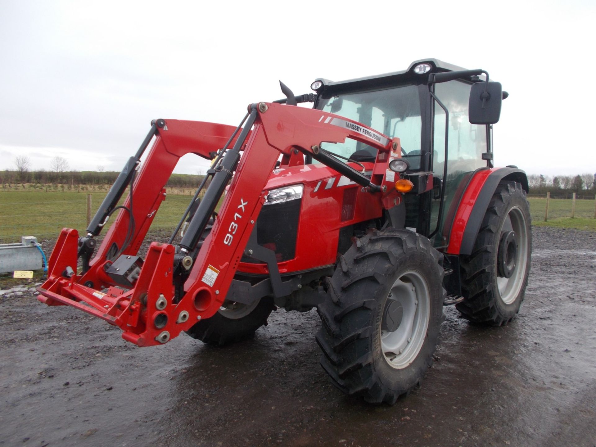 2018 MASSEY FERGUSON 4710 4WD TRACTOR WITH LOADER, AGCO 3.3 LITRE 3CYL TURBO DIESEL *PLUS VAT* - Image 8 of 21