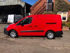 2016 PEUGEOT PARTNER S L2 BLUE HDI,1.6 DIESEL ENGINE, RED PANEL VAN *PLUS VAT*