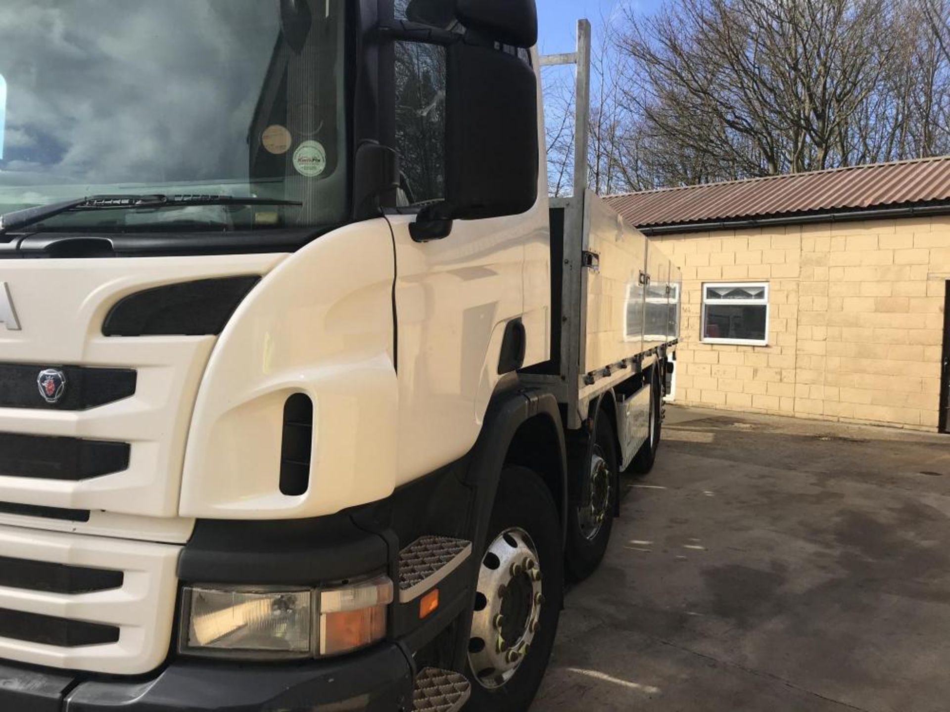 2012/12 REG SCANIA P360 8X2 P-SRS L-CLASS P365 LB ALLOY DROP SIDE TRUCK, GOOD CONDITION *PLUS VAT* - Image 3 of 13