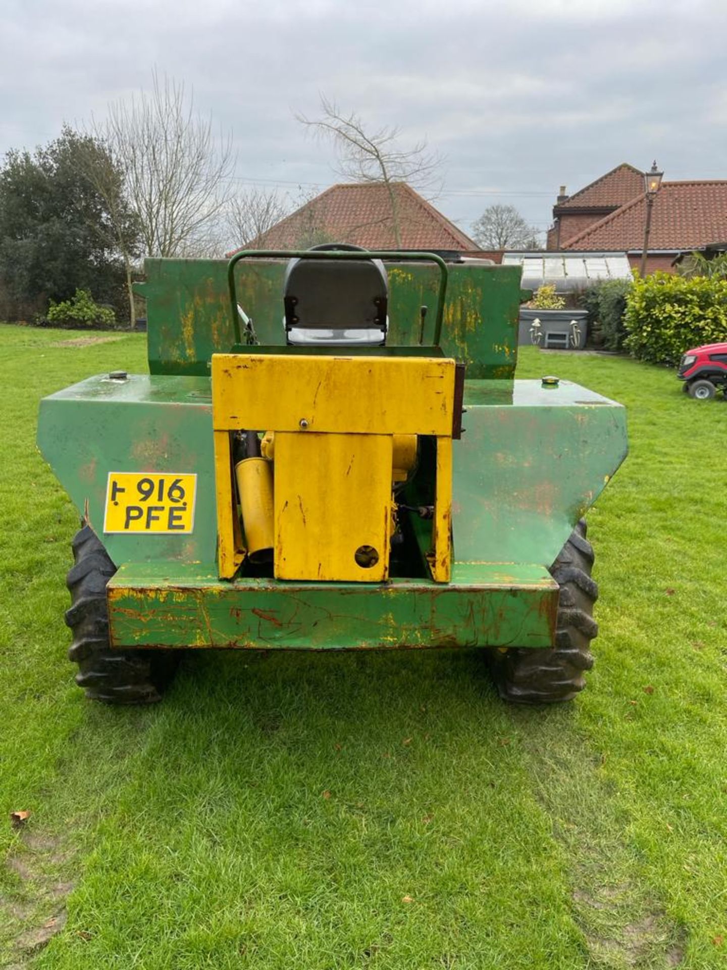 1989 BENFORD /THWAITES GREEN 3 TONNE 4X4 DUMPER *PLUS VAT* - Image 6 of 9