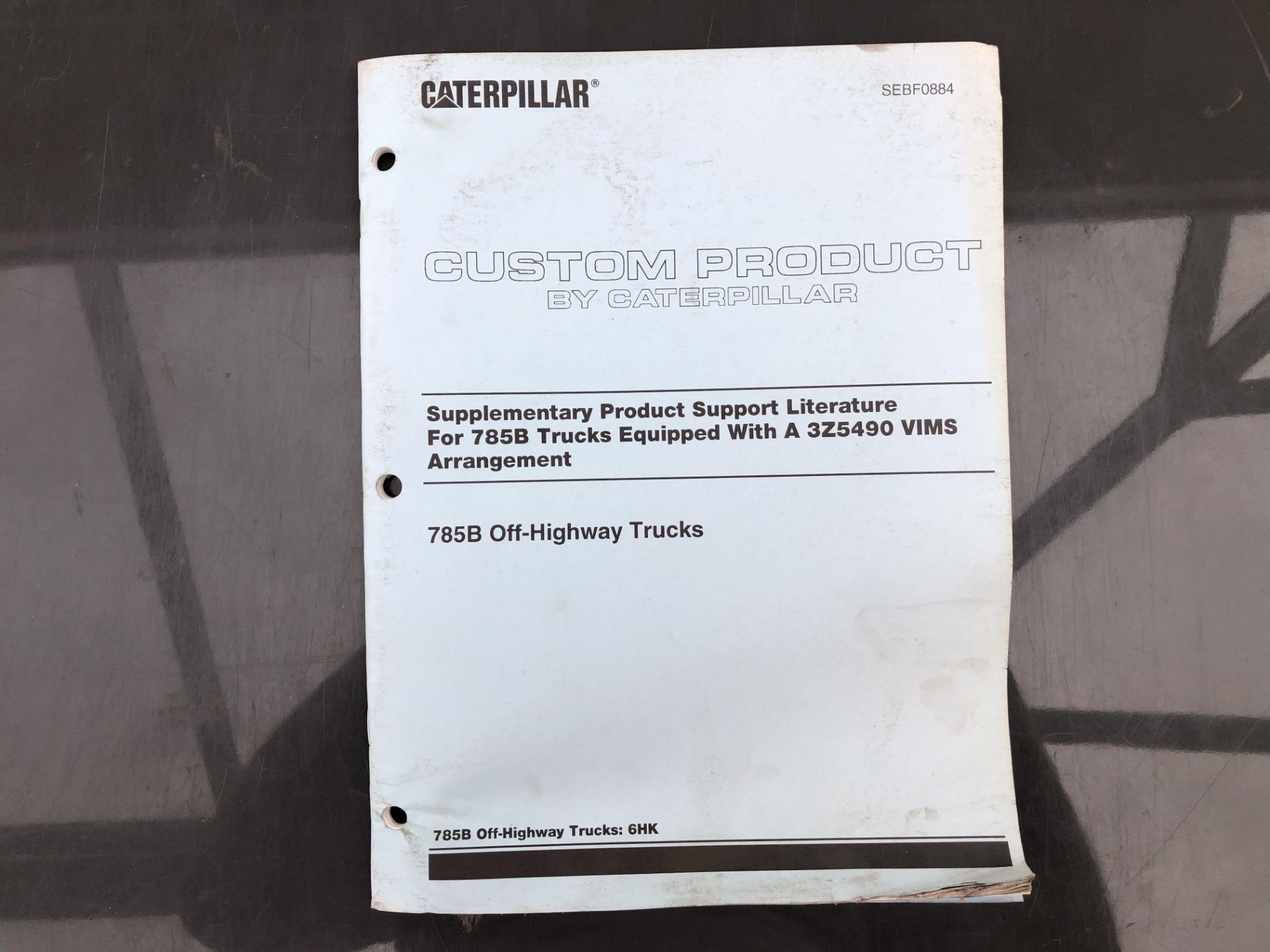 CATERPILLAR 785B VIMS SERVICE MANUAL, GENUINE FACTORY CAT WORKSHOP MANUAL