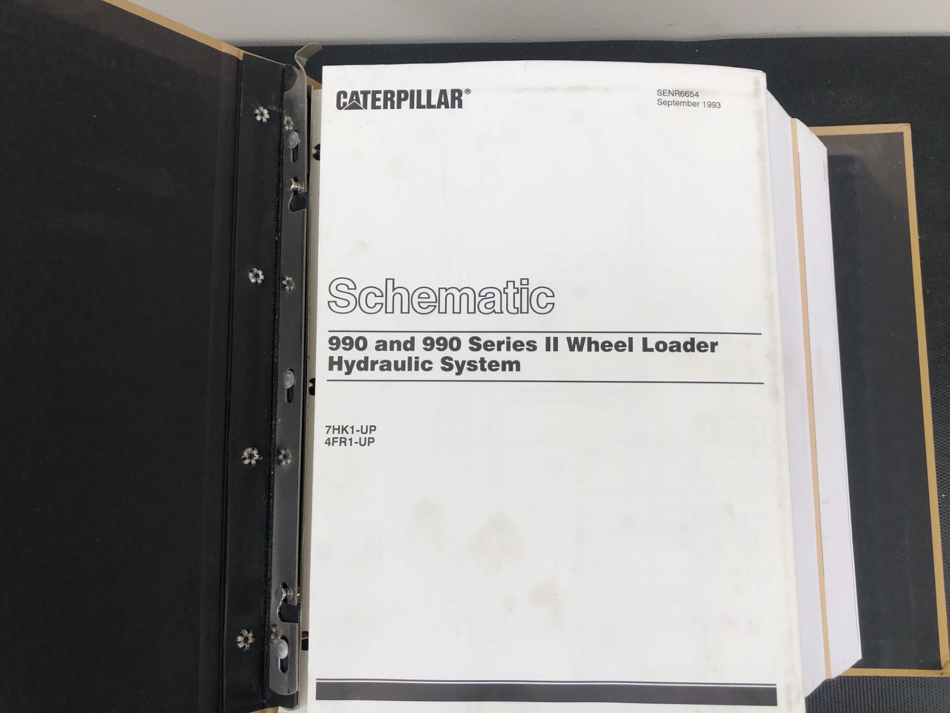 CATERPILLAR 990 SERVICE MANUAL, GENUINE FACTORY CAT WORKSHOP MANUAL - Image 3 of 5