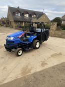 ISEKI SXG19 COMMERCIAL DIESEL RIDE ON LAWN MOWER TRACTOR HIGH TIP COLLECTOR *NO VAT*