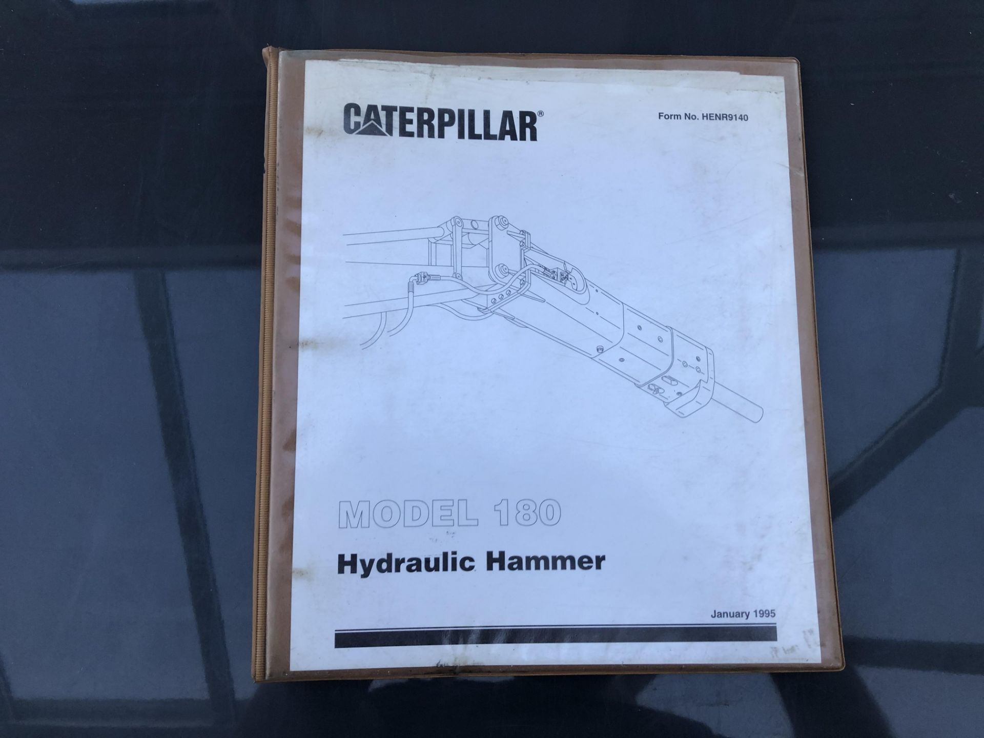 CATERPILLAR MODEL 180 HAMMER SERVICE MANUAL, GENUINE FACTORY CAT WORKSHOP MANUAL