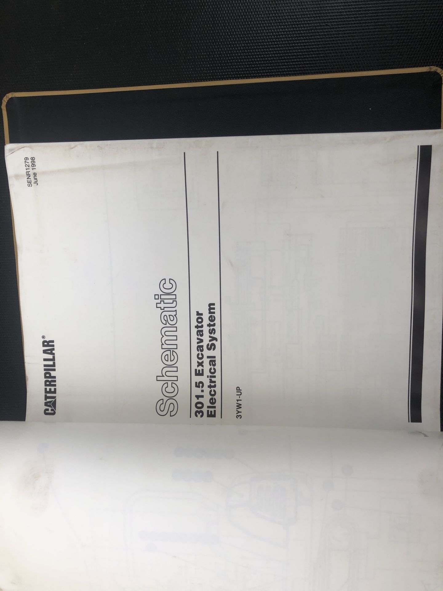 CATERPILLAR 301.5 302.5 SERVICE MANUAL, GENUINE FACTORY CAT WORKSHOP MANUAL - Image 4 of 8