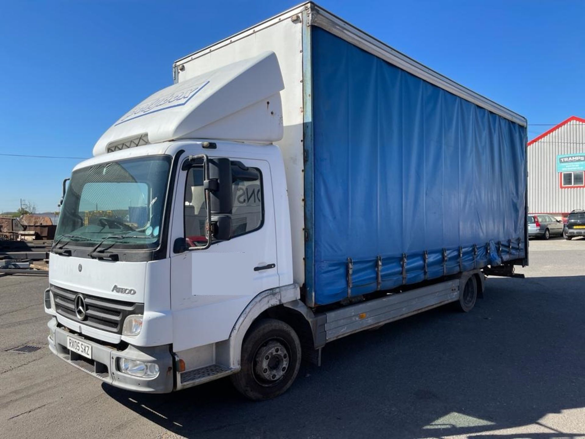 MERCEDES ATEGO 818 DAY, 24FT CURTAINSIDE, 9FT 5" HIGH INTERNAL, 4250CC, DIESEL ENGINE *PLUS VAT*