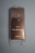 GENUINE .999 = 99.9% PURE COPPER BULLION 1KG - WALRUS FACE!