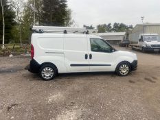 2013 (63) FIAT DOBLO 16V MULTIJET LWB WHITE PANEL VAN, 57K MILES, FULL SERVICE HISTORY *PLUS VAT*