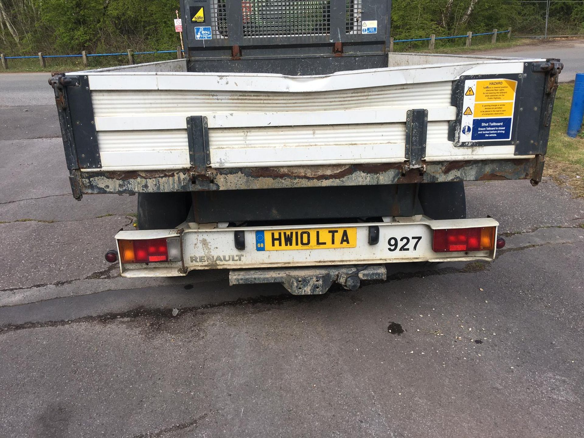 2010 RENAULT MASTER ML35 DCI 100 WHITE TIPPER, 69124 MILES, DIESEL ENGINE, TOWBAR *NO VAT* - Image 7 of 26