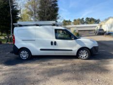 2014/63 REG FIAT DOBLO LWB 16V MULTIJET 1.6 DIESEL WHITE PANEL VAN, ONLY 39,000 MILES *PLUS VAT*