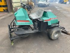 RANSOMES CUSHMAN BUNKER RAKE, IDEAL FOR LEVELLING MENAGE, 8FT WIDE COVERAGE *PLUS VAT*